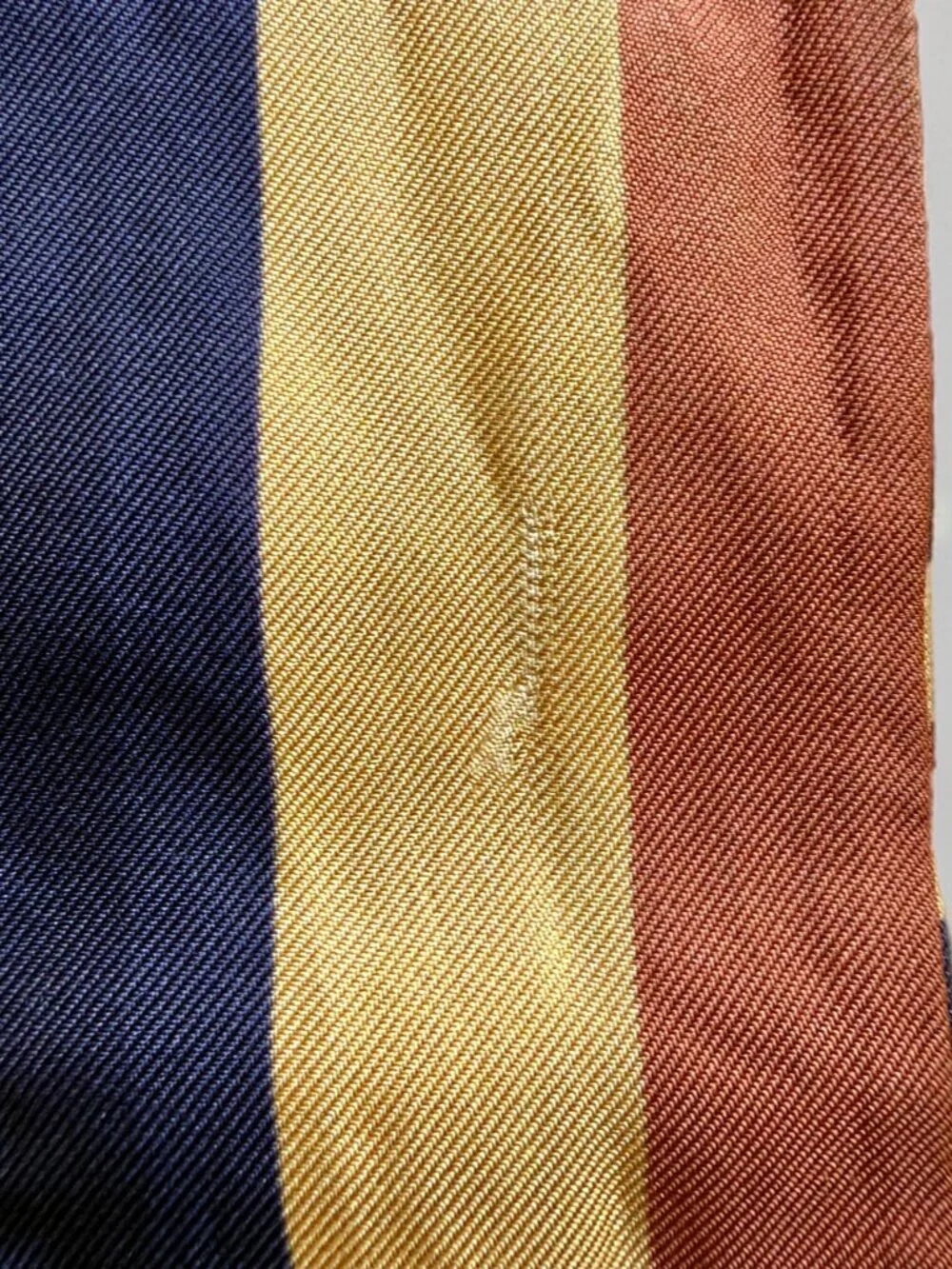 Fendi F Roma Brown Silk Wrappy Long Scarf
